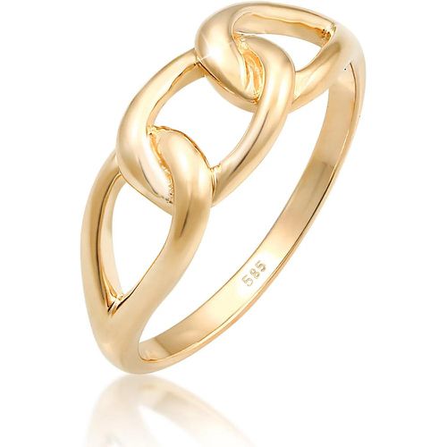 Ringe - Ring PREMIUM Ring Infinity Knoten 585 Gelbgol - Gr. 54 MM - in - für Damen - Elli - Modalova