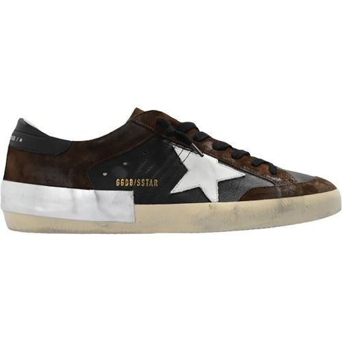 Low-Top Sneaker - Super-Star In Black - Gr. 41 (EU) - in - für Damen - Golden Goose - Modalova