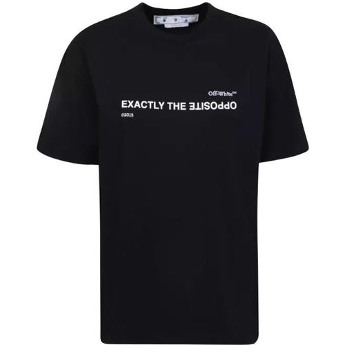 Opposite Black T-Shirt - Größe S - schwarz - Off-White - Modalova