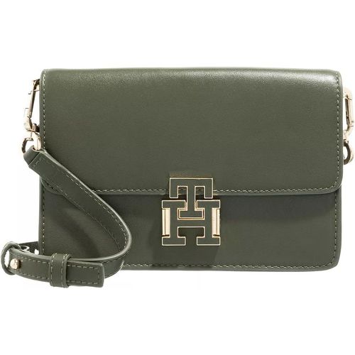 Crossbody Bags - Pushlock Leather Small Crossover - Gr. unisize - in - für Damen - Tommy Hilfiger - Modalova