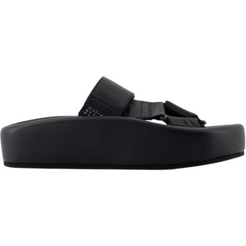 Sandalen & Sandaletten - Sandals - Leather - Black - Gr. 35 (EU) - in - für Damen - MM6 Maison Margiela - Modalova