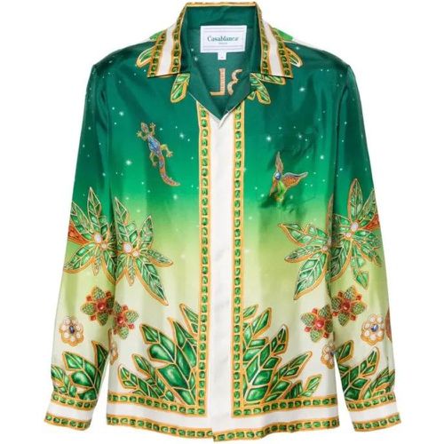 Multicolored Joyaux D'afrique Shirt - Größe M - green - Casablanca - Modalova