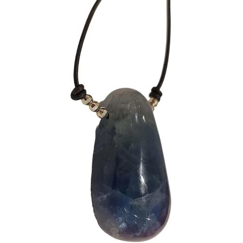 Halskette - pendentif Pierre Fluorite Chrystal lien FW2330 Cat - Gr. unisize - in Grün - für Damen - CATHERINE MICHIELS - Modalova