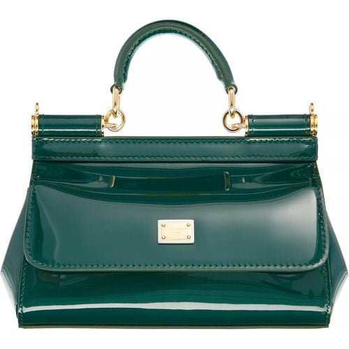 Satchels - Sicily Top Handle Bag Dauphine Calfskin - Gr. unisize - in - für Damen - Dolce&Gabbana - Modalova