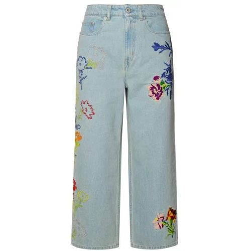 Flower Jeans - Größe 28 - blue - Kenzo - Modalova