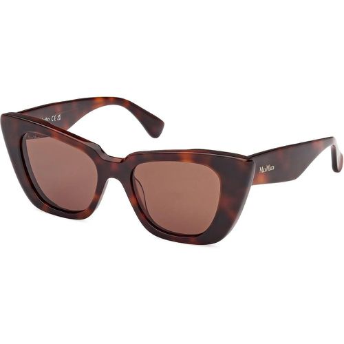 Sonnenbrille - GLIMPSE5 - Gr. unisize - in Braun - für Damen - Max Mara - Modalova