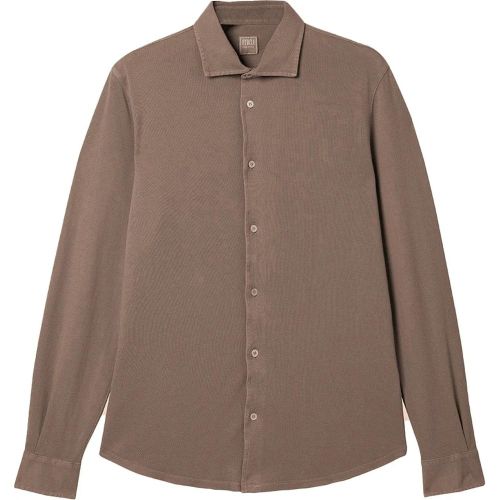 Piquet Overhemd - Größe 48 - Fedeli - Modalova