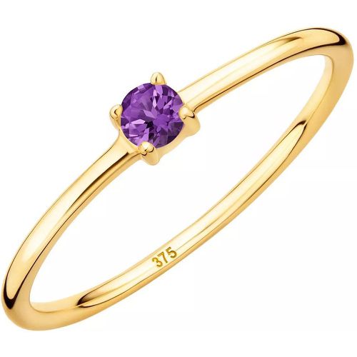 Ring - 9K Ring with Amethyst - Gr. 56 - in - für Damen - DIAMADA - Modalova