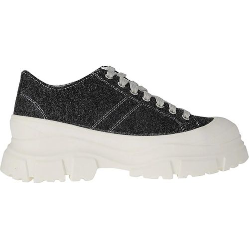 Low-Top Sneaker - Wool Ankle Sneakers With Rubber Sole - Gr. 38 (EU) - in - für Damen - SOFIE D'HOORE - Modalova