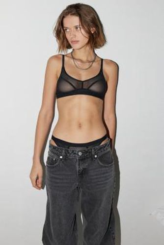 Boy Meets Girl Mesh Bralette - Black S at Urban Outfitters - Out From Under - Modalova