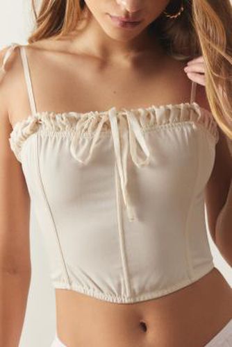 Sheena Lace-Up Corset - L at Urban Outfitters - Out From Under - Modalova