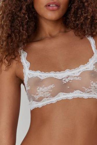 Firecracker Lace Bralette - White S at Urban Outfitters - Out From Under - Modalova