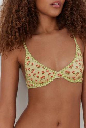 Cherry Pie Underwire Bra - Yellow 32B at Urban Outfitters - Out From Under - Modalova