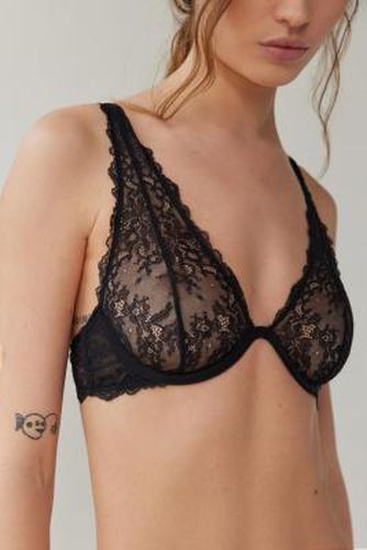 Budapest Hotel Lace Bra - Black 32B at Urban Outfitters - Out From Under - Modalova