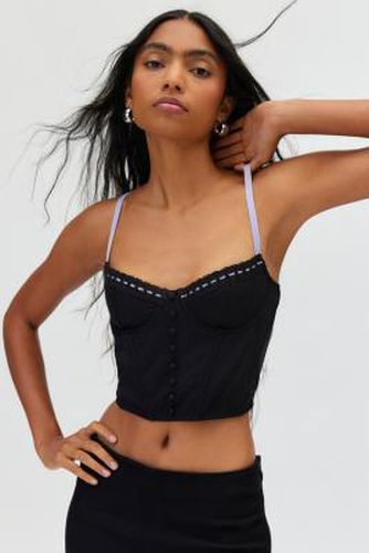 Modern Love Ribbon Corset - S at Urban Outfitters - Out From Under - Modalova