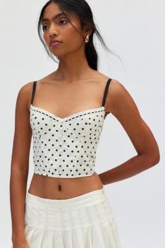 Modern Love Ribbon Corset - S at Urban Outfitters - Out From Under - Modalova