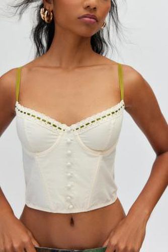 Modern Love Ribbon Corset - XS at Urban Outfitters - Out From Under - Modalova