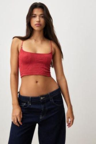 Red Tapestry Cami - Red S at Urban Outfitters - Out From Under - Modalova