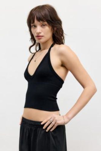 Andi Plain Halterneck Top - XS at Urban Outfitters - Out From Under - Modalova