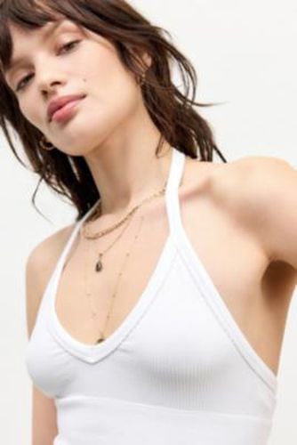 Andi Plain Halterneck Top - XS at Urban Outfitters - Out From Under - Modalova