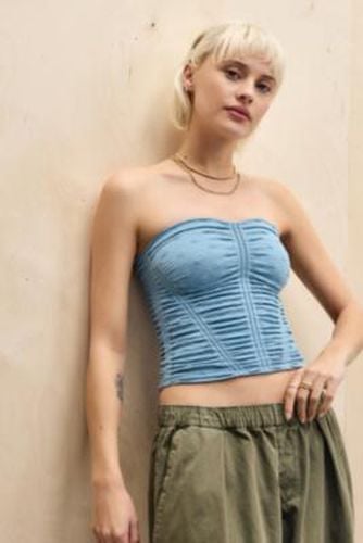 Ruched Tapestry Bandeau Top - XS at Urban Outfitters - Out From Under - Modalova