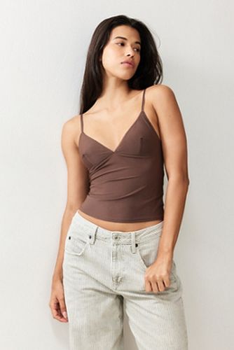 Je T'aime Stretch Cami Top - Chocolate M at Urban Outfitters - Out From Under - Modalova