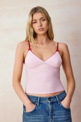 Je T'aime Stretch Cami Top - Pink XS at Urban Outfitters - Out From Under - Modalova