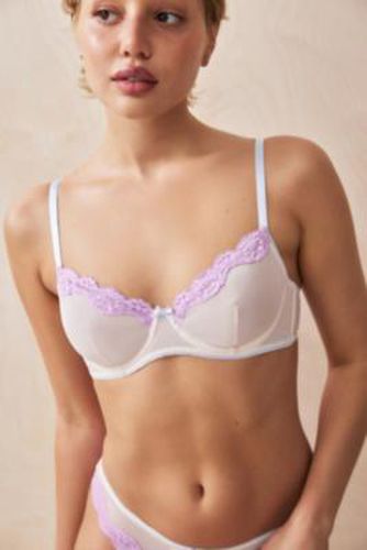 Mesh Cherish Contrast Underwired Bra - 32D at Urban Outfitters - Out From Under - Modalova