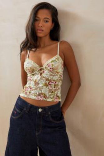 Floral Lace Underwired Cami - Ivory S at Urban Outfitters - Out From Under - Modalova