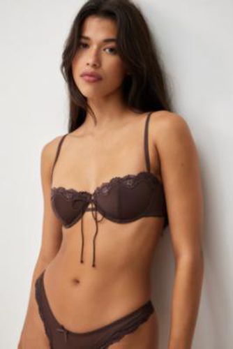 Jenni Tie-Front Mesh Wired Bra - 34C at Urban Outfitters - Out From Under - Modalova