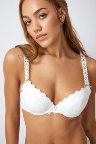 Broderie Underwired Bra - White 32B at Urban Outfitters - Out From Under - Modalova