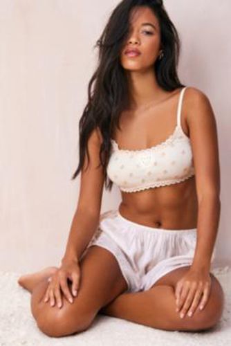 Seamless Floral Bralette - S at Urban Outfitters - We Are We Wear - Modalova