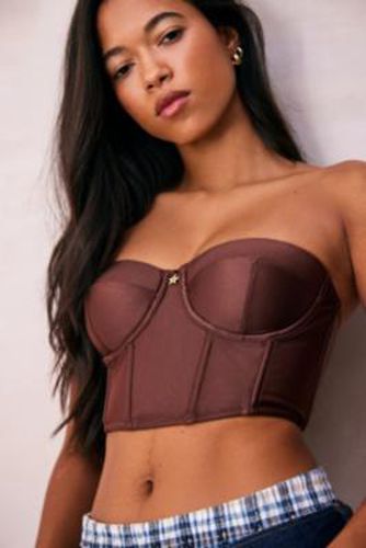 Strapless Corset - Brown 32B at Urban Outfitters - We Are We Wear - Modalova