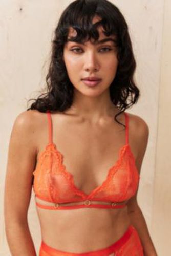Lace Triangle Bra - S at Urban Outfitters - We Are We Wear - Modalova