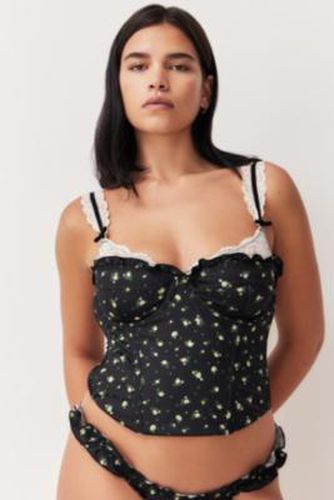 Macy Floral Corset - 32B at Urban Outfitters - Wild Lovers - Modalova