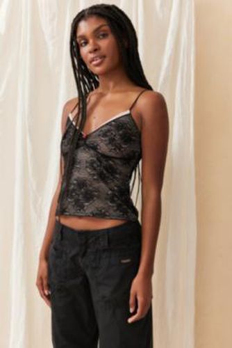 Poppi Lace Cami - Black M at Urban Outfitters - Out From Under - Modalova