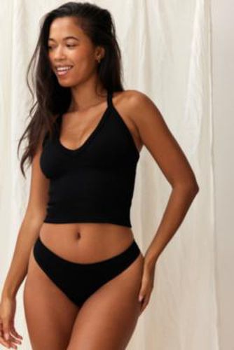 Andie Seamless Thong - Black S at Urban Outfitters - Out From Under - Modalova