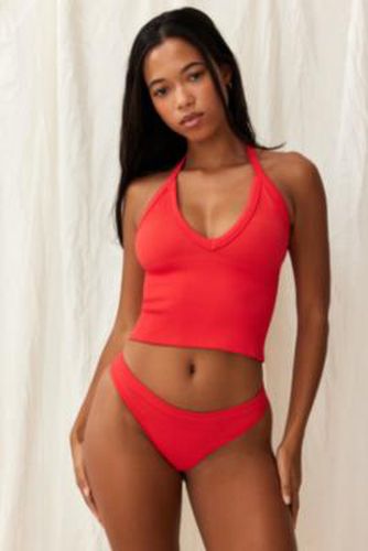 Andie Seamless Thong - Red L at Urban Outfitters - Out From Under - Modalova