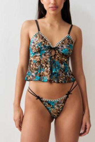 Mindy Leopard Print Thong M at Urban Outfitters - Out From Under - Modalova