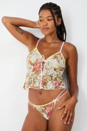 Mindy Floral Lace Thong XS at Urban Outfitters - Out From Under - Modalova
