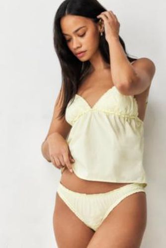 Laundered Cotton Knickers - Yellow XS at Urban Outfitters - Out From Under - Modalova