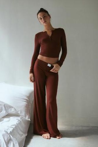 Kiera Sleep Pants - Chocolate M at Urban Outfitters - Out From Under - Modalova