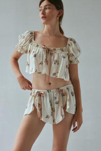 Grace Satin Micro Short - M at Urban Outfitters - Out From Under - Modalova