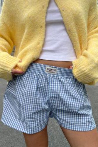 Gingham Boxer Shorts - Blue S at Urban Outfitters - BDG - Modalova