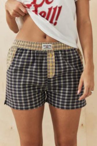 Brushed Check Boxer Shorts - M at Urban Outfitters - BDG - Modalova