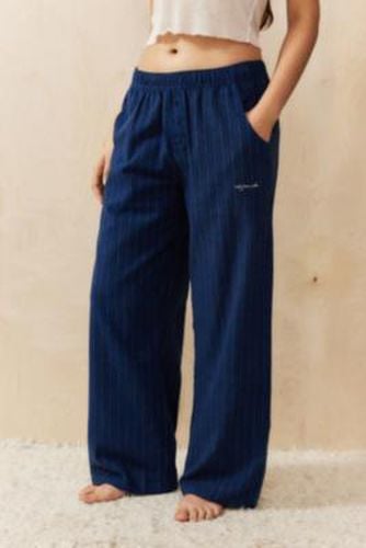 Pinstripe Straight-Leg Joggers - Navy S at Urban Outfitters - Out From Under - Modalova