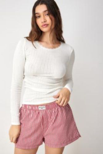 Gingham Boxer Shorts - L at Urban Outfitters - BDG - Modalova