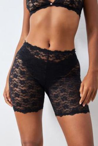 Stretch Lace Cycling Shorts - Black M at Urban Outfitters - Out From Under - Modalova