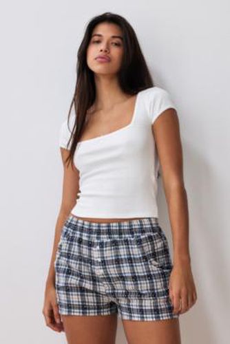 Check Boxer Shorts - Blue S at Urban Outfitters - Out From Under - Modalova