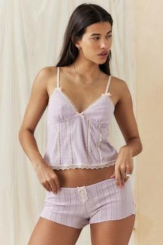 Pointelle Knit Shorts - S at Urban Outfitters - Out From Under - Modalova